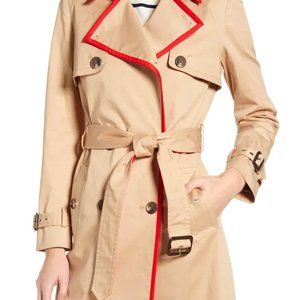 Court & Rowe Classic Stretch Cotton Trench Coat NWT